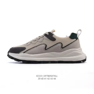 ECCO Men's Outdoor Lifestyle Sneakers Lightweight Breathable Comfort Shoes