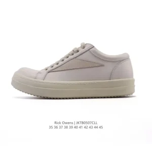 Rick Owens Converse Style Retro High Street Casual Sneakers