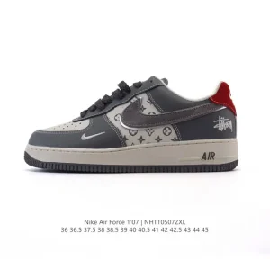 Nike Air Force 1 '07 Low White Leather Sneakers 2025 Year of the Snake Edition