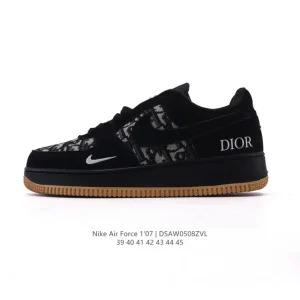 Nike Air Force 1 '07 Low White Snake Year Edition Low-Top Sneakers