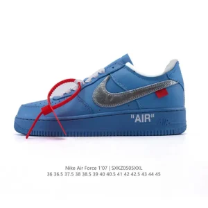 Nike Air Force 1 07 Low White Leather Sneakers for Men and Women