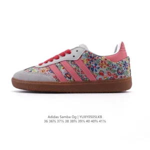 Adidas Samba OG Shoes Classic White Leather Sneakers for Women