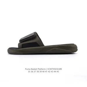 Puma Basket Platform Slipper Men Women Summer Beach Sandal