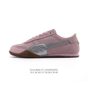 Puma Bella Ut Leather Low Top Sneakers for Men and Women