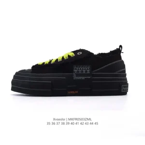 Xvessel G.O.P Mule Slip On Deconstructed Platform Cork Sneaker Shoe