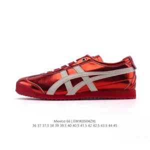 ASICS Onitsuka Tiger Mexico 66 Classic Leather Retro Sneakers