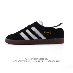 Adidas Stadt Retro Pink Suede Sneakers for Men and Women