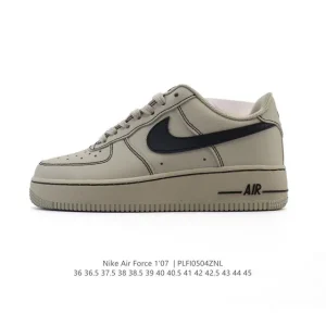 Nike Air Force 1 Low White Leather Sneakers for Men and Women