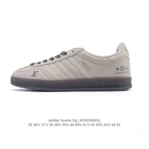 Adidas Originals Gazelle Indoor Retro Leather Sneakers