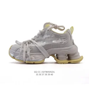 Gg Cc Luxury Chunky Sneakers for Women - Comfortable Platform Shoes