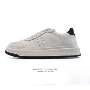 Valentino Open Skate Leather Sneakers for Men