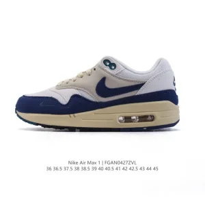 Nike Air Max 1 Men's and Women's Running Shoes Inspired by French Architecture