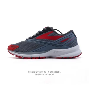 Brooks Glycerin 19 Nitrogen Cushioning Running Shoes for Men and Women