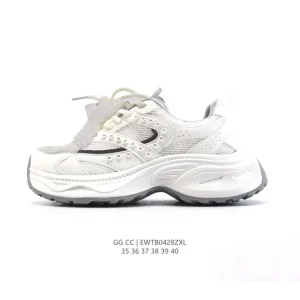 Golden Goose Dad-Star Luxury White Leather Sneakers for Women
