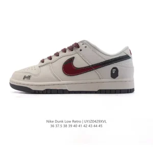 Nike Dunk Low Retro Vintage Basketball Skateboarding Shoes