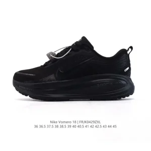 Nike Vomero 18 Running Shoes with Max Cushion and Thick Sole