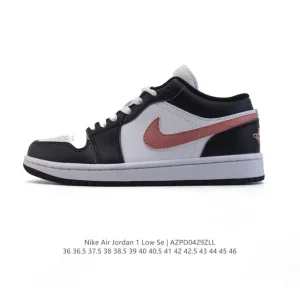 Jordan Air Jordan 1 Low Retro Classic Leather Basketball Shoes