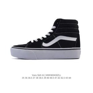 Vans Sk8-Hi Blue High Top Skateboard Shoes for Men and Women