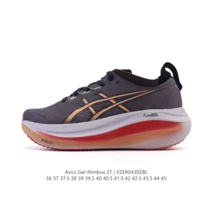ASICS Gel-Nimbus 27 Men's and Women's Running Shoes with FF Blast Plus Eco Cushioning