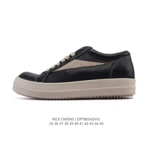 Rick Owens Converse Style Retro High Street Casual Sneakers