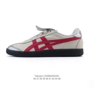 ASICS Tokuten Unisex Retro Running Sneaker Leather Low Top Shoe