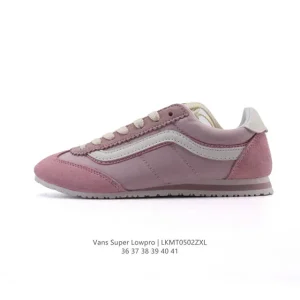 Vans Super Lowpro Low-Top Casual Shoes Vintage Style Sneakers