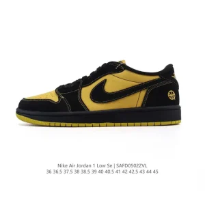 Jordan Air 1 Low Retro Low-Top Basketball Shoes with Air Cushioning