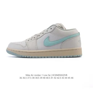 Jordan Air 1 Low Retro DC0774 Vintage Leather Basketball Shoes