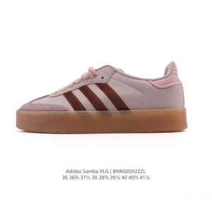 Adidas Samba Xlg Thick Sole Vintage Style Casual Sneakers