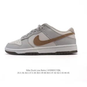 Nike SB Dunk Low Pro Men's Women's Skateboarding Shoes Vintage Leather