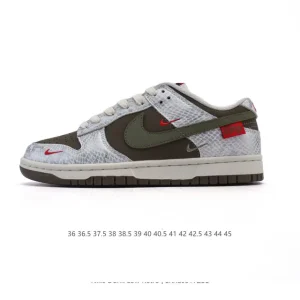 Nike Dunk Low Retro 2025 Snake Year Edition Leather Basketball Sneakers