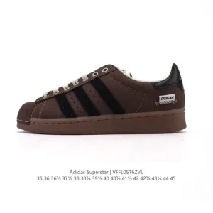 Adidas Superstar '82 Classic Shell Toe Leather Sneakers for Men and Women