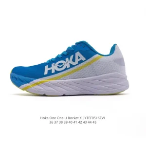 Hoka One One Rocket X Carbon Plate Running Shoes for Marathon