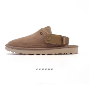 UGG Men's Slip-On Sandals with Wide Elastic Heel Strap