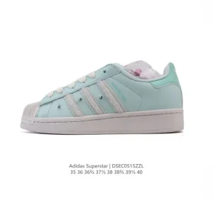 Adidas Superstar 82 Classic Shell Toe Leather Sneakers for Women
