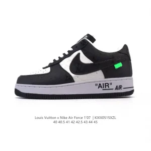 Louis Vuitton X Nike Air Force 1 Low LV Monogram White Sneaker