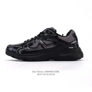 Dior D-Connect Chloroprene Rubber Sneakers Thick Sole Chunky Shoes