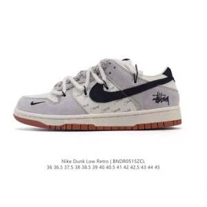 Nike SB Dunk Low Pro Shoes Vintage Skateboarding Sneakers for Men and Women