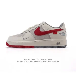 Nike Air Force 1 '07 Low White Leather Casual Sneakers