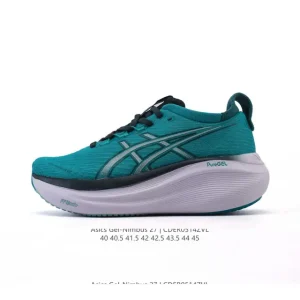 ASICS GEL-Nimbus 27 Men's Running Shoes Breathable Cushioning Eco FF Blast Plus