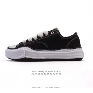 Mmy Maison Mihara Yasuhiro Blakey Canvas Low Sneakers