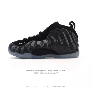 Nike Air Foamposite One Men's Basketball Shoes - Black & Blue