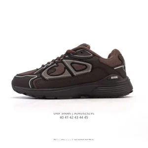 Dior D-Connect Chunky Sneakers for Men with Transparent Rubber Inserts