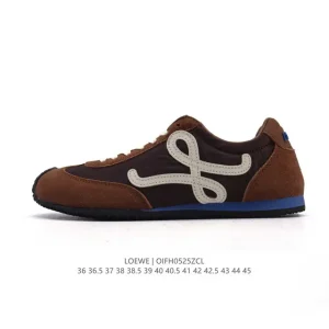 Loewe Ballet Runner 2.0 Leather Fabric Low Top Sneakers