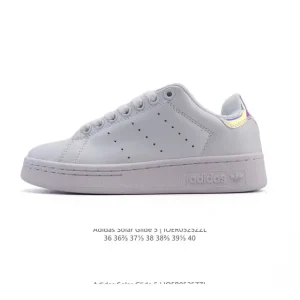 Adidas Originals Stan Smith Thick White Leather Women's Shoes