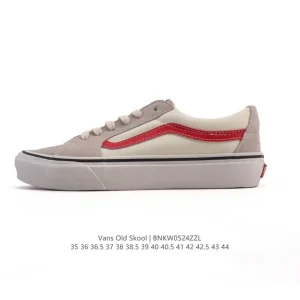 Vans OG Old Skool Classic Skate Shoes in Black and White