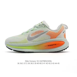 Nike Vomero 18 Running Shoes with ZoomX and ReactX Foam Cushioning