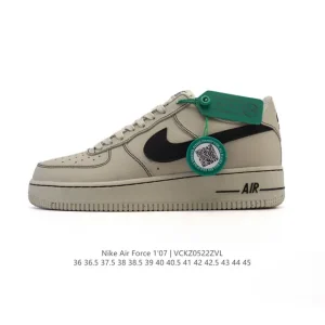 Nike Air Force 1 Lv8 White Leather Low Top Sneakers