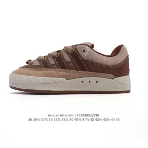 Adidas Adimatic Men Women Skateboarding Shoes Low Top Retro Bread Lo-Fi Style