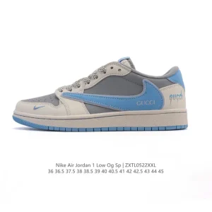 Nike Air Jordan 1 Low OG SP Military Blue Reverse Swoosh